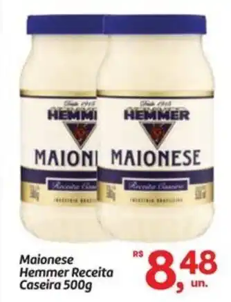 Fort Atacadista Maionese hemmer receita caseira oferta