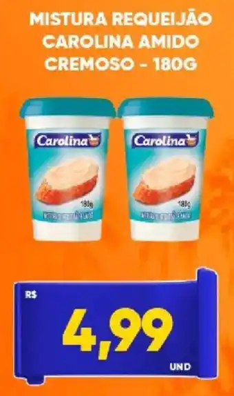 Tatico Mistura requeijão carolina amido cremoso oferta