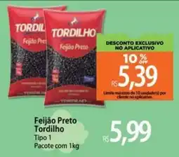 Atacadão Feijão Preto Tordilho Tipo 1 oferta