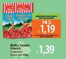 Atacadão Molho Tomate Oderich Tradicional oferta