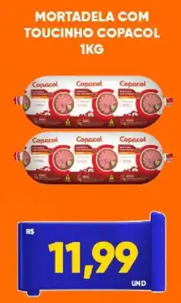 Tatico mortadela com toucinho copacol oferta
