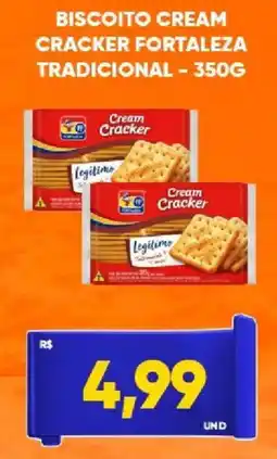Tatico Biscoito cream cracker fortaleza tradicional oferta