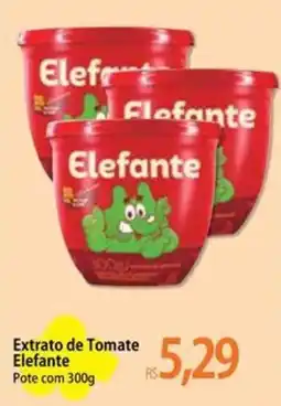 Atacadão Extrato de Tomate Elefante oferta