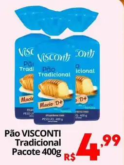 Althoff Supermercados Pão visconti tradicional oferta
