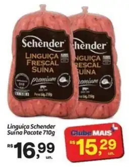 Fort Atacadista Linguica Schender Suina Pacote oferta