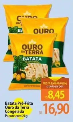 Atacadão Batata pré-frita ouro da terra congelada oferta