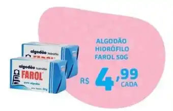 Algodão hidrófilo farol