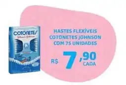 Bahamas Mix Hastes flexíveis cotonetes johnson oferta