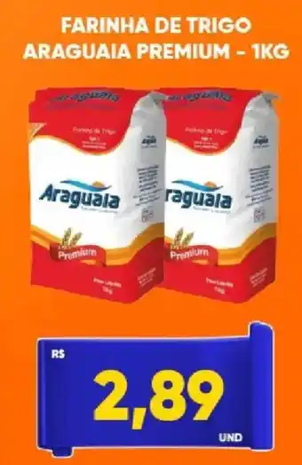 Tatico Farinha de trigo araguaia premium oferta