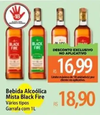 Bebida Alcoólica Mista Black Fire Vários tipos