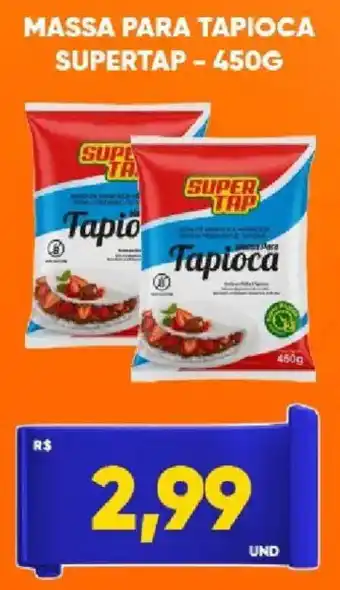 Tatico Massa para tapioca supertap oferta