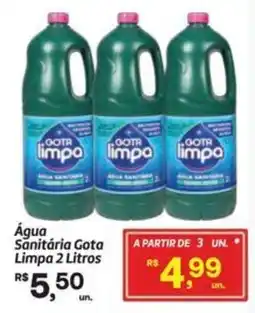 Fort Atacadista Água Sanitária Gota Limpa oferta