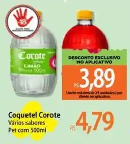 Atacadão Coquetel corote vários sabores oferta