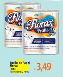 Atacadão Toalha de Papel Florax Pratic oferta