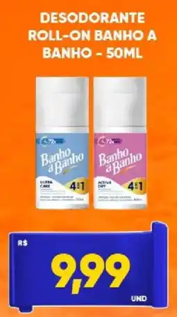 Tatico Desodorante roll-on banho a banho oferta