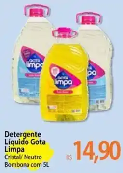 Atacadão Detergente Líquido Gota Limpa Cristal/ Neutro oferta