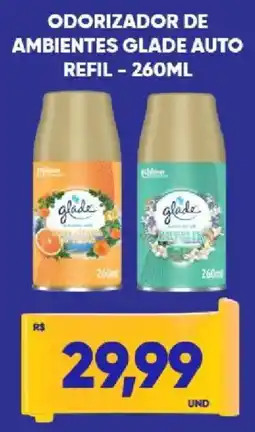 Tatico Odorizador de ambientes glade auto refil oferta