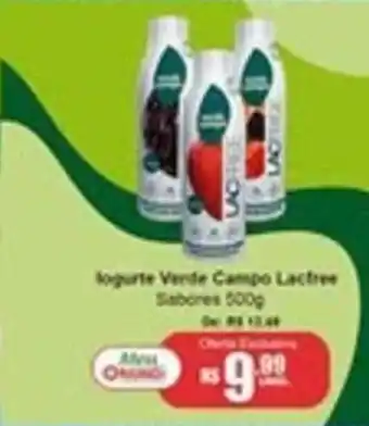 Yogurte verde campo lactfree