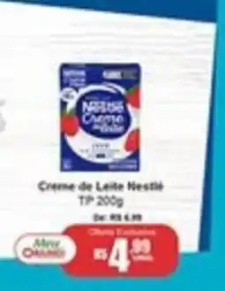 Oriundi Creme de Leite Nestlé oferta