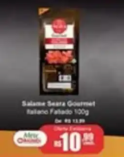 Oriundi Salame seara gourmet italiano fatiado oferta