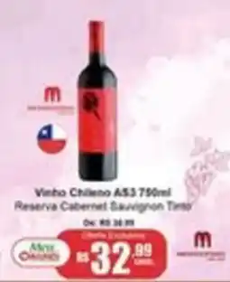Oriundi Vinho Chileno A53 oferta