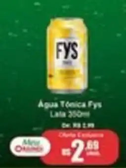 Oriundi Água Tônica Fys oferta