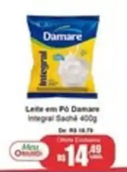Oriundi Leite em Pó Damare Integral Sachê oferta