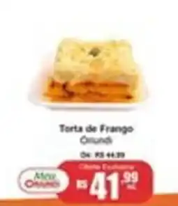 Oriundi Torta de Frango Oriundi oferta