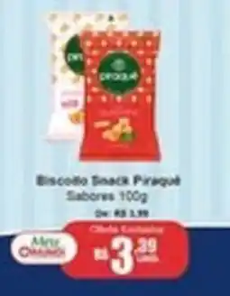 Oriundi Biscoito Snack Piraquê Sabores oferta