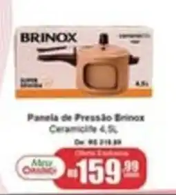 Oriundi Panela de pressão brinox ceramiclife 4,5l oferta