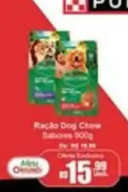 Oriundi Ração Dog Chow Sabores oferta