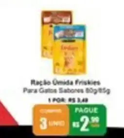 Oriundi Ração Úmida Friskies Para Gatos Sabores oferta