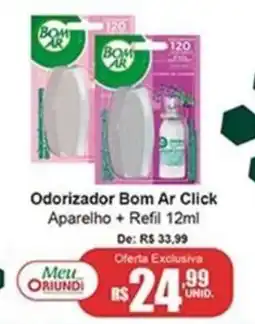 Oriundi Odorizador Bom Ar Click oferta