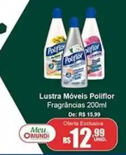 Oriundi Lustra Móveis Poliflor Fragrâncias oferta