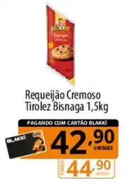 Akki Atacadista Requeijão Cremoso Tirolez Bisnaga oferta