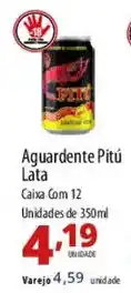 Akki Atacadista Aguardente Pitú Lata oferta