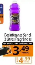 Akki Atacadista Desinfetante Sanol 2 Litros Fragrâncias oferta