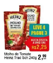 Negreiros molho de tomate heinz trad sch oferta