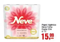 Negreiros Papel Higiênico Neve Folha Dupla oferta