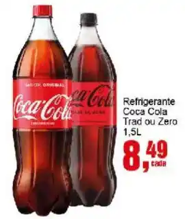 Negreiros Refrigerante Coca Cola Trad ou Zero oferta