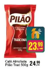 Negreiros Café Almofada Pilão Trad oferta