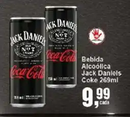 Negreiros Bebida Alcoólica Jack Daniels Coke oferta