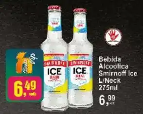 Negreiros bebida alcoólica smirnoff ice l/neck oferta