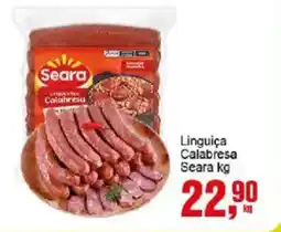 Negreiros Linguiça Calabresa Seara oferta