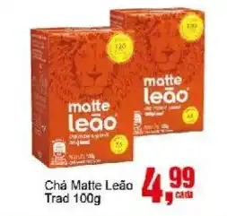 Negreiros Chá Matte Leão Trad oferta
