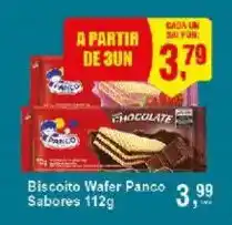 Negreiros Biscoito Wafer Panco Sabores oferta