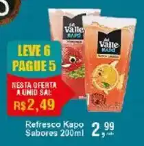 Negreiros Refresco Kapo Sabores oferta