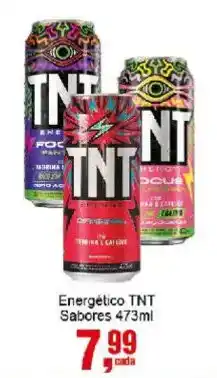 Negreiros Energético tnt sabores oferta