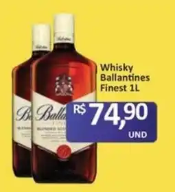 Paulistão Supermercados Whisky Ballantines Finest oferta