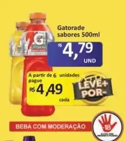 Paulistão Supermercados Gatorade sabores oferta